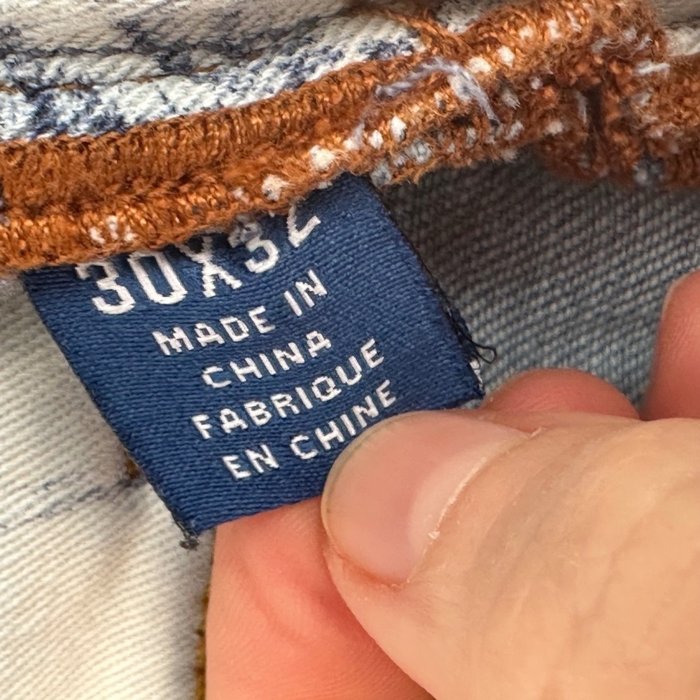 Tommy Bahama Men's Indigo Palms Light Indigo Wash Jeans EUC - Picture 8 of 8